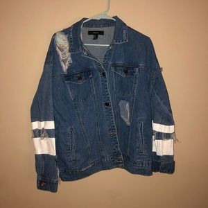 Distressed Denim Jacket